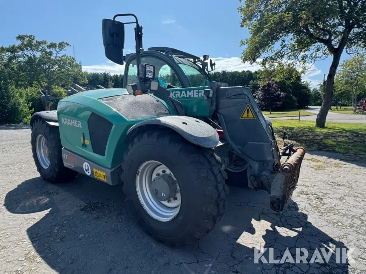 Billede 3 - Teleskoplæsser Kramer KT 557