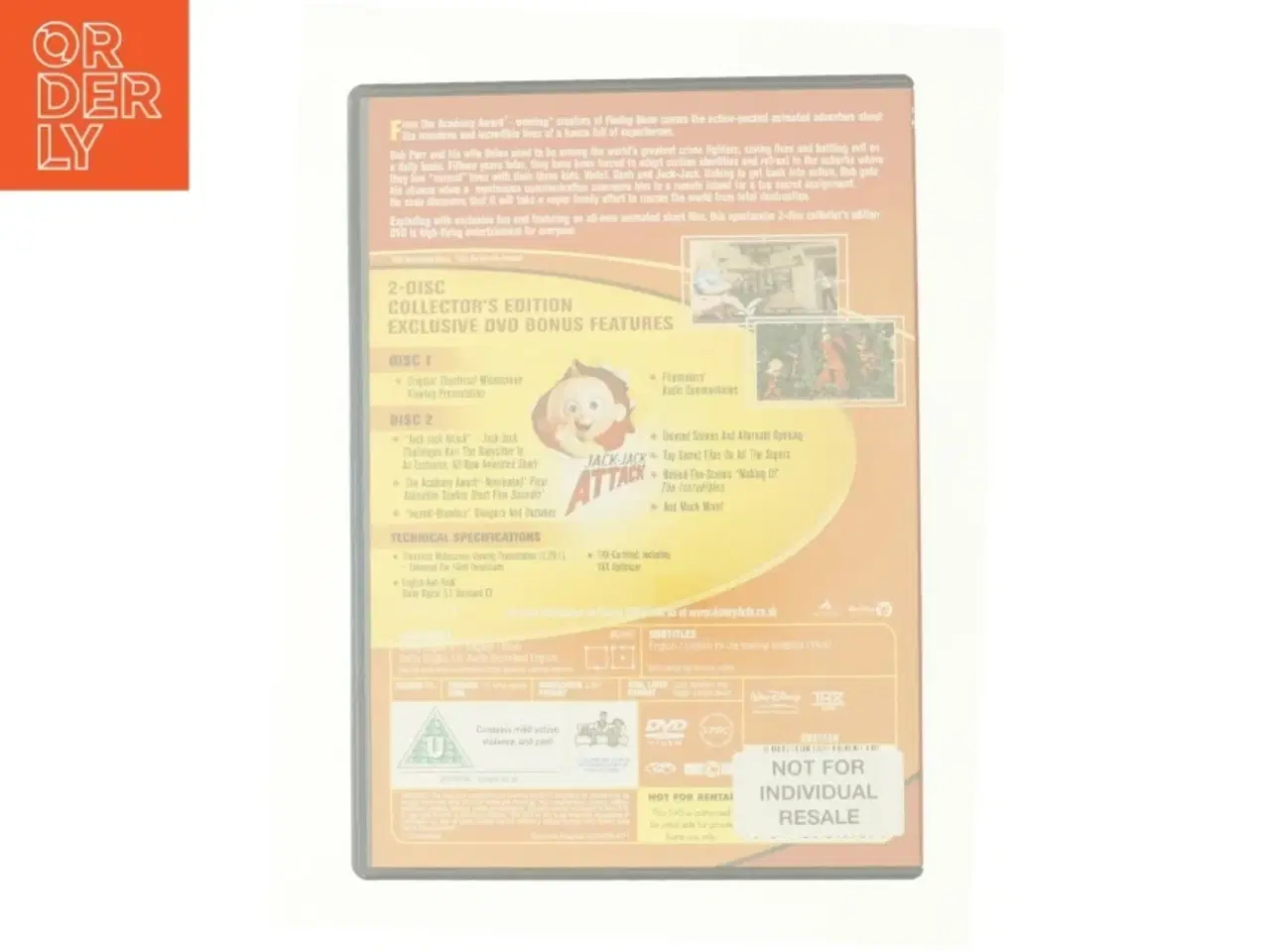 Billede 2 - The Incredibles (Collectors Edition) fra DVD
