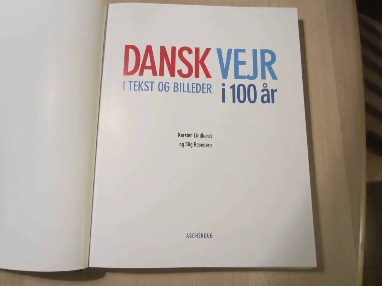 Billede 3 - Bog - Dansk vejr i 100 år i tekst og billeder