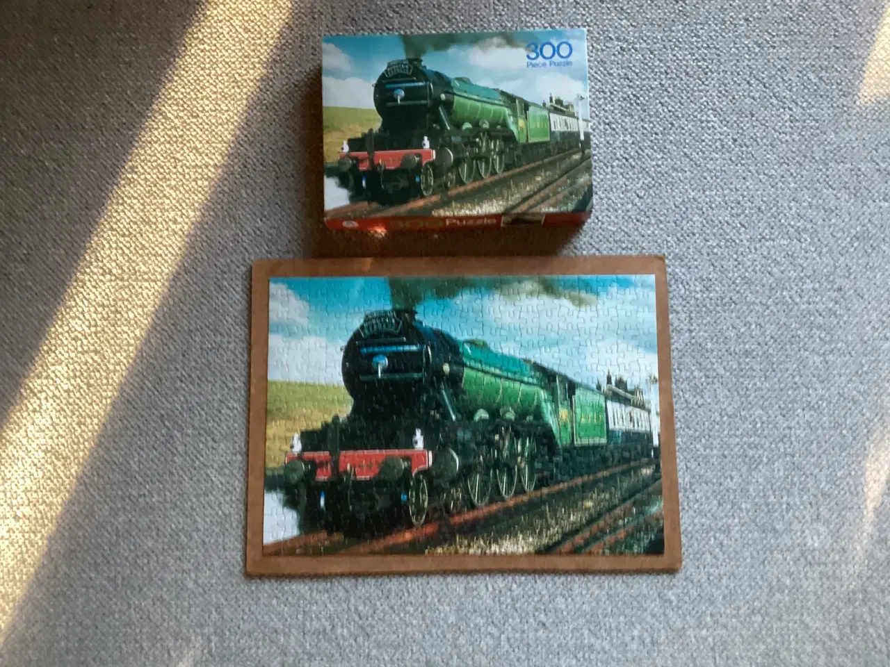 Billede 1 - Puslespil vintage the flying Scotsman