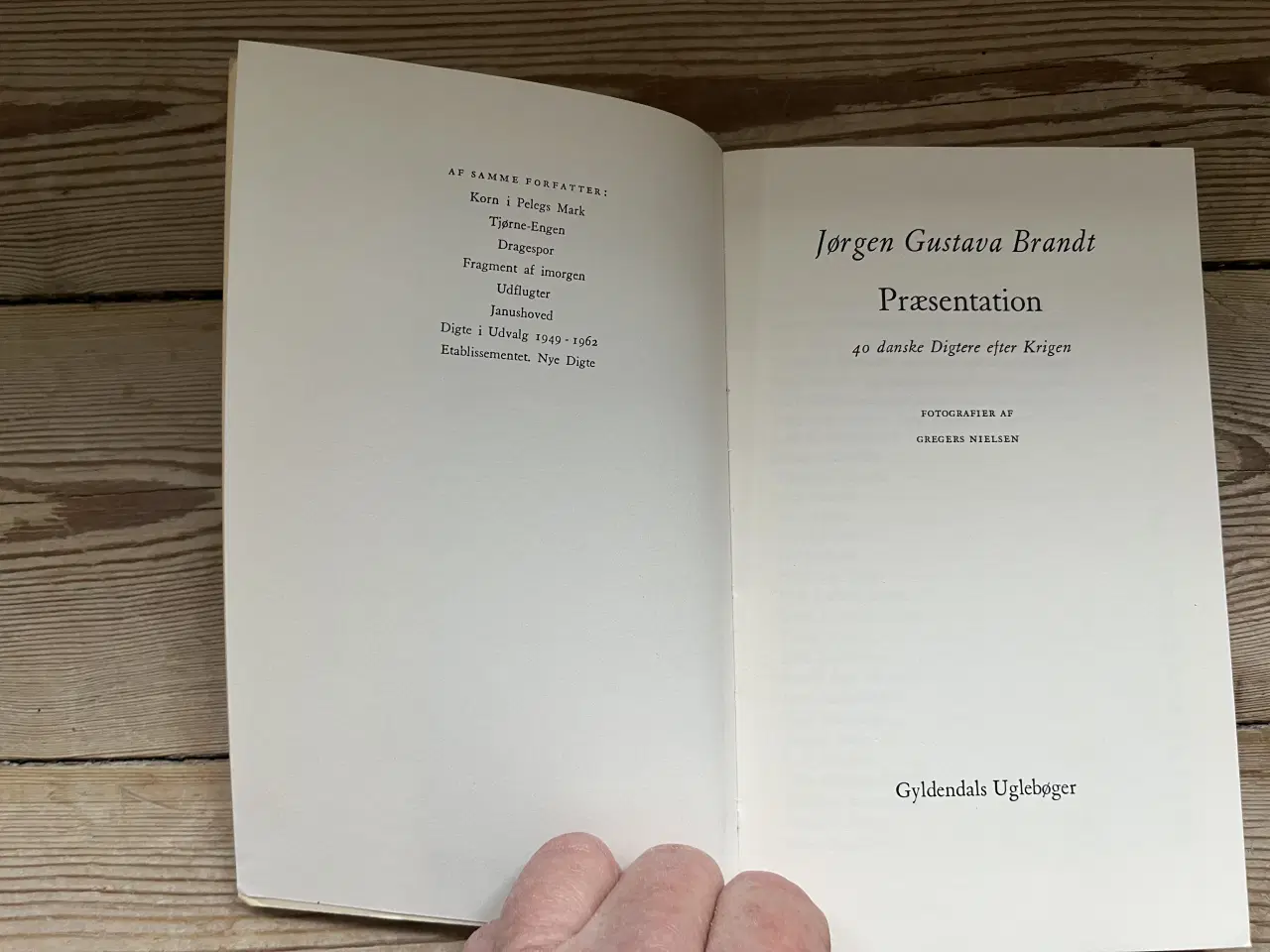 Billede 2 - Præsentation 40 danske digtere efter krigen 
