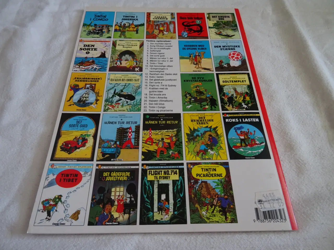 Billede 2 - Tintin nr 21 superflot blad