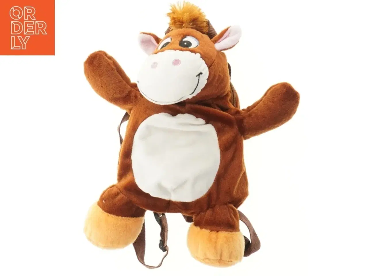 Billede 1 - Plys rygsæk med hestemotiv (str. 37 cm)