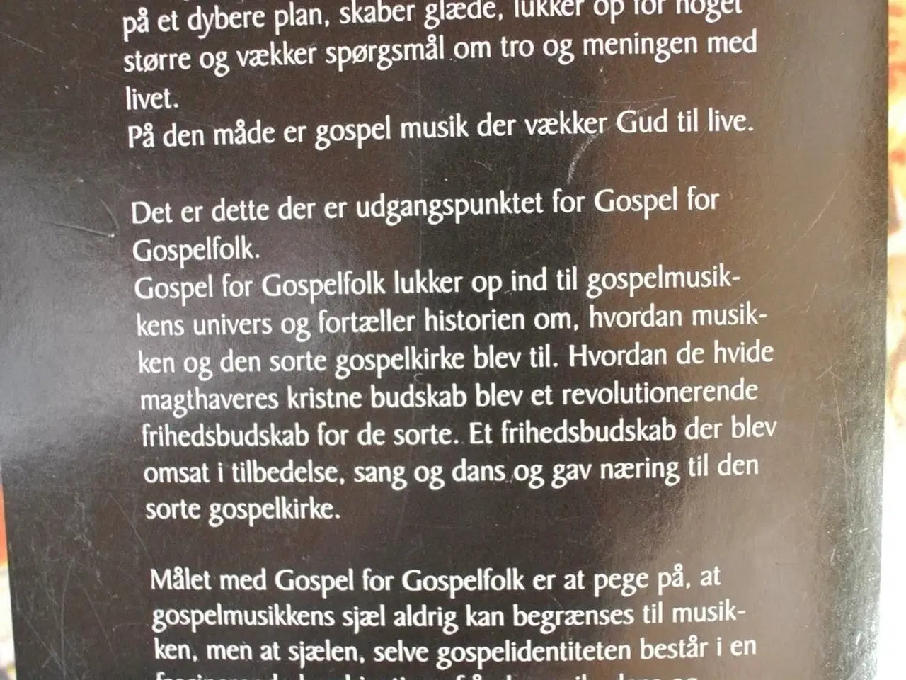 Billede 4 - gospel for gospelfolk - om den glæde og det håb so