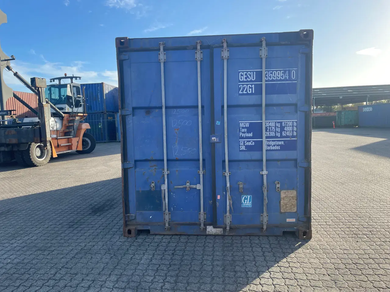 Billede 1 - 20 fods Container- ID: GESU 359954-0