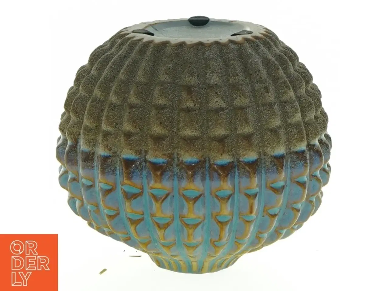 Billede 3 - Keramikvase (str. 11 x 13 cm)