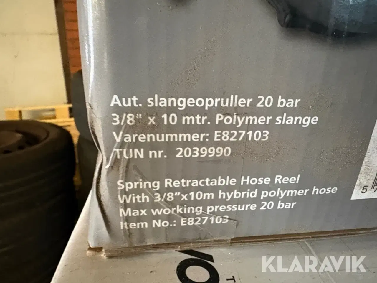 Billede 7 - Slanger til trykluft Reelworks - 3 størrelser