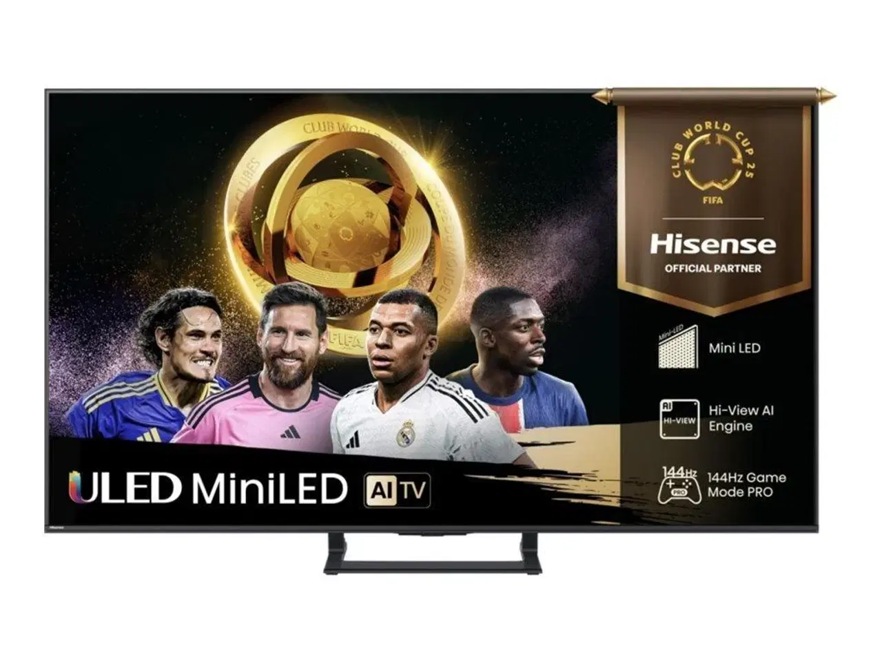 Billede 2 - Hisense 55E8Q 55" 4K ULED Mini LED Smart TV – trækulsgrå