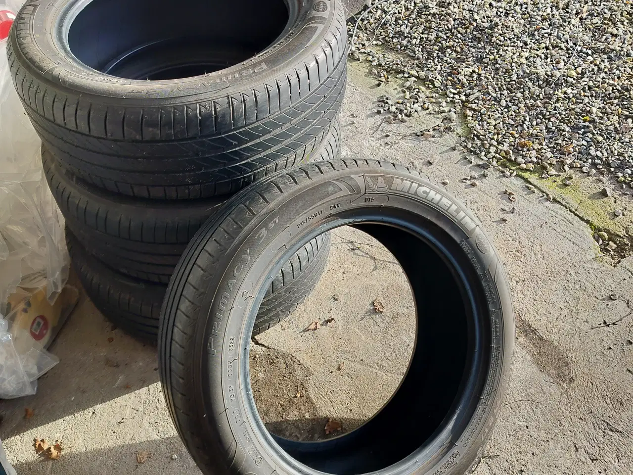 Billede 1 - 4 stk Michelin primacy 3 sommerdæk 215 55 / 17 94w