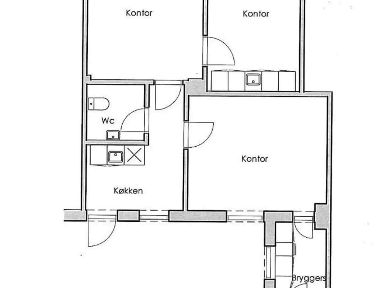 Billede 9 - Godt erhvervslejemål til butik. kontor. klinik m.m. - i alt 65 kvm