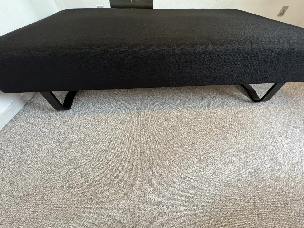 Billede 3 - DreamZone boksmadras på sorte træ-meder