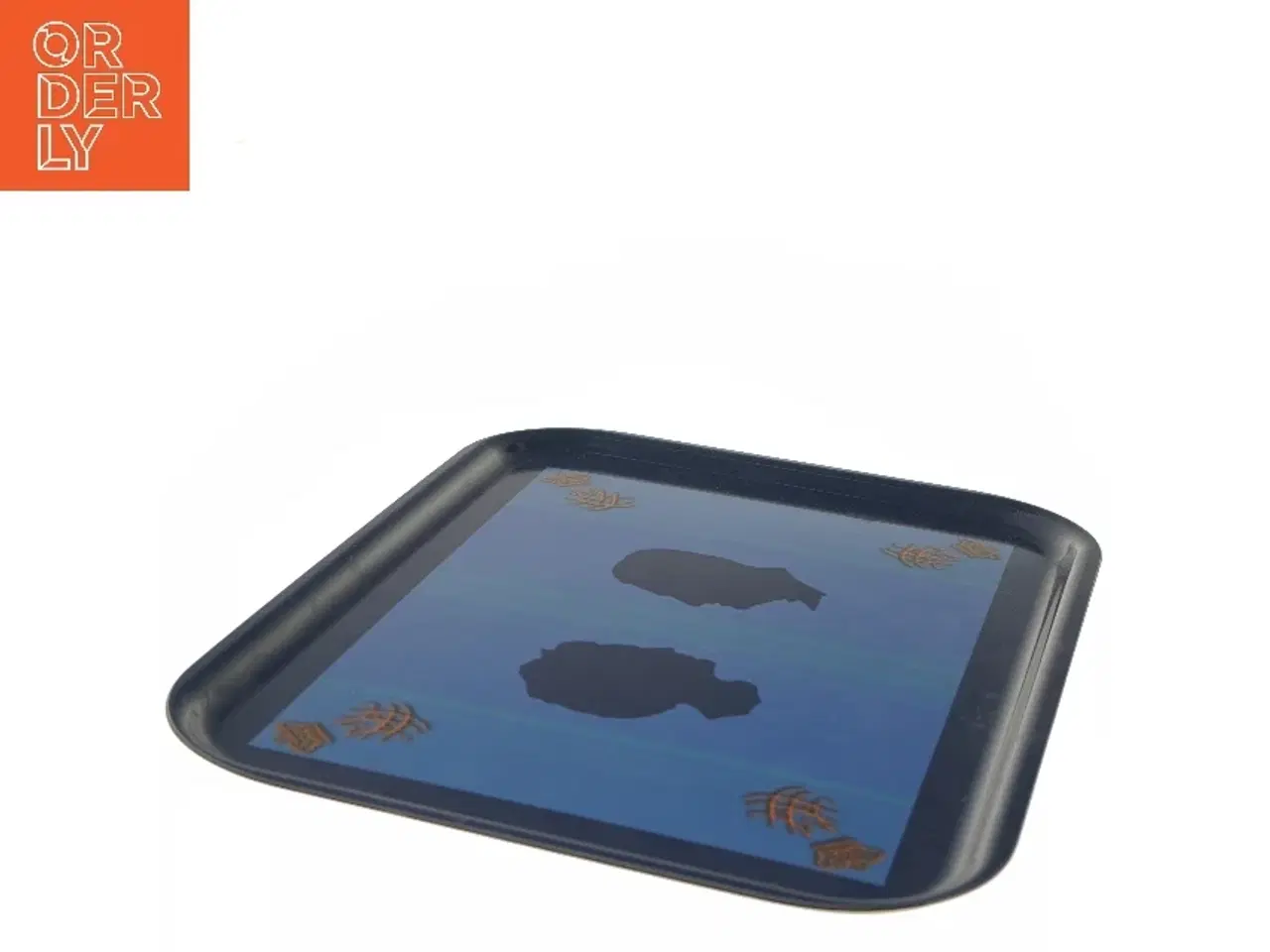 Billede 3 - Platek bakke med silhuetter fra Platex (str. 41x29,5 cm)