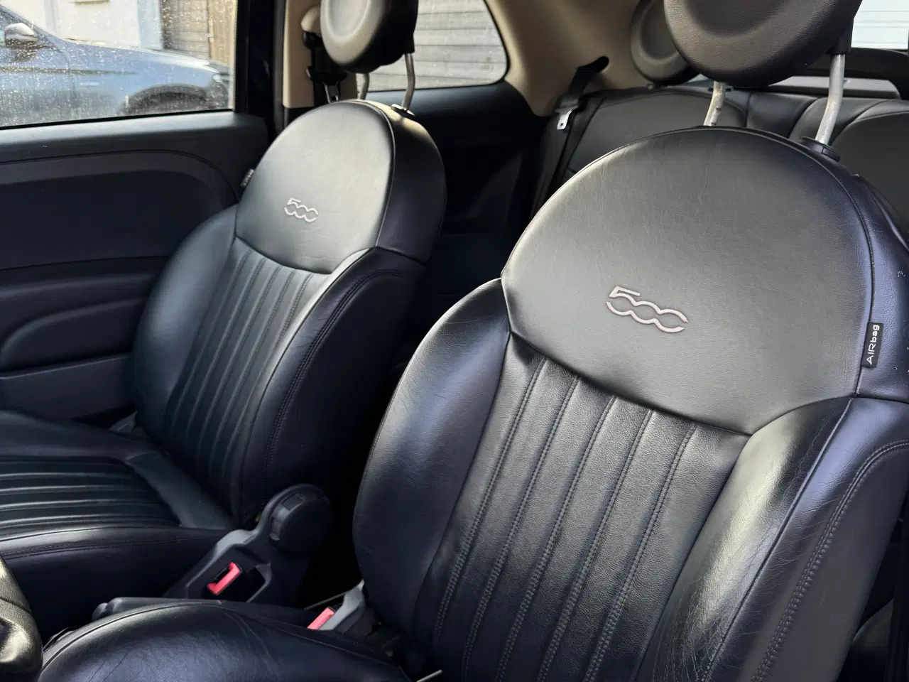 Billede 7 - Fiat 500C m. Lædersæder