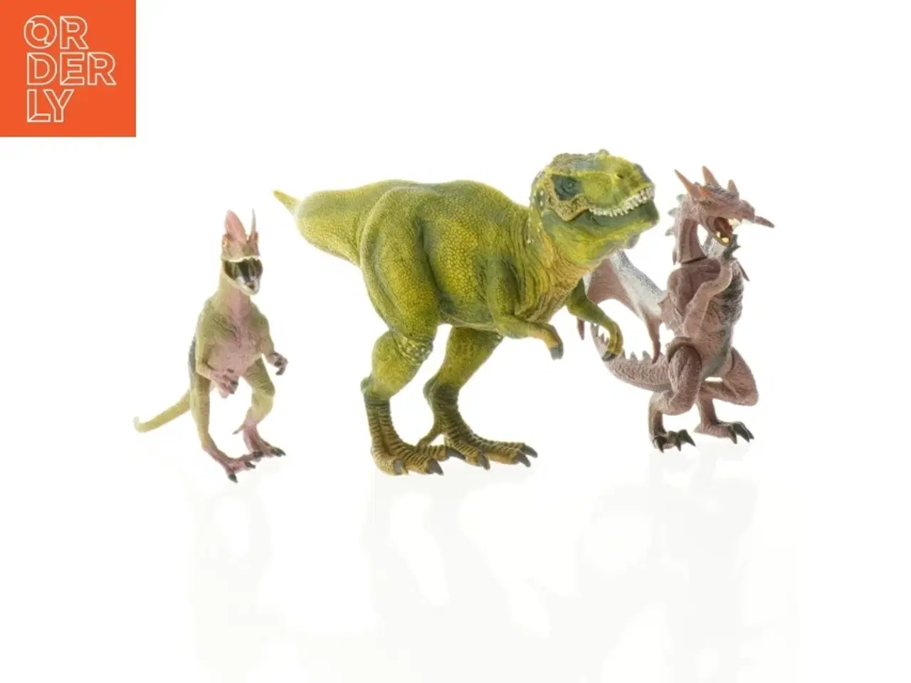 Billede 1 - Dinosaur legetøjsfigurer (str. 11 cm til 28 cm)