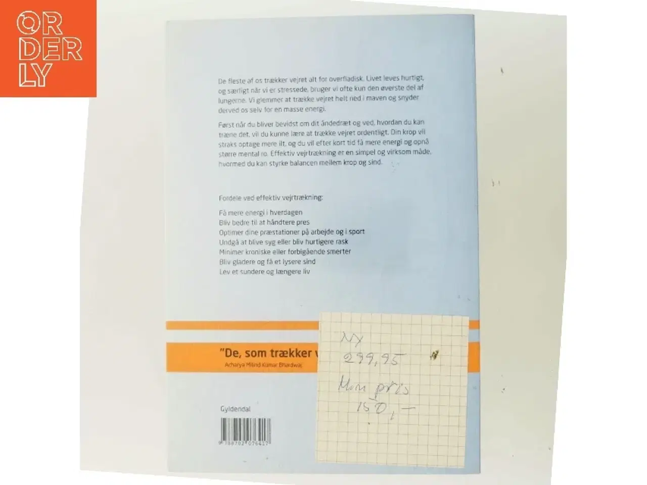 Billede 3 - Træk vejret : mere energi - mindre stress af Stig Åvall Severinsen (Bog)