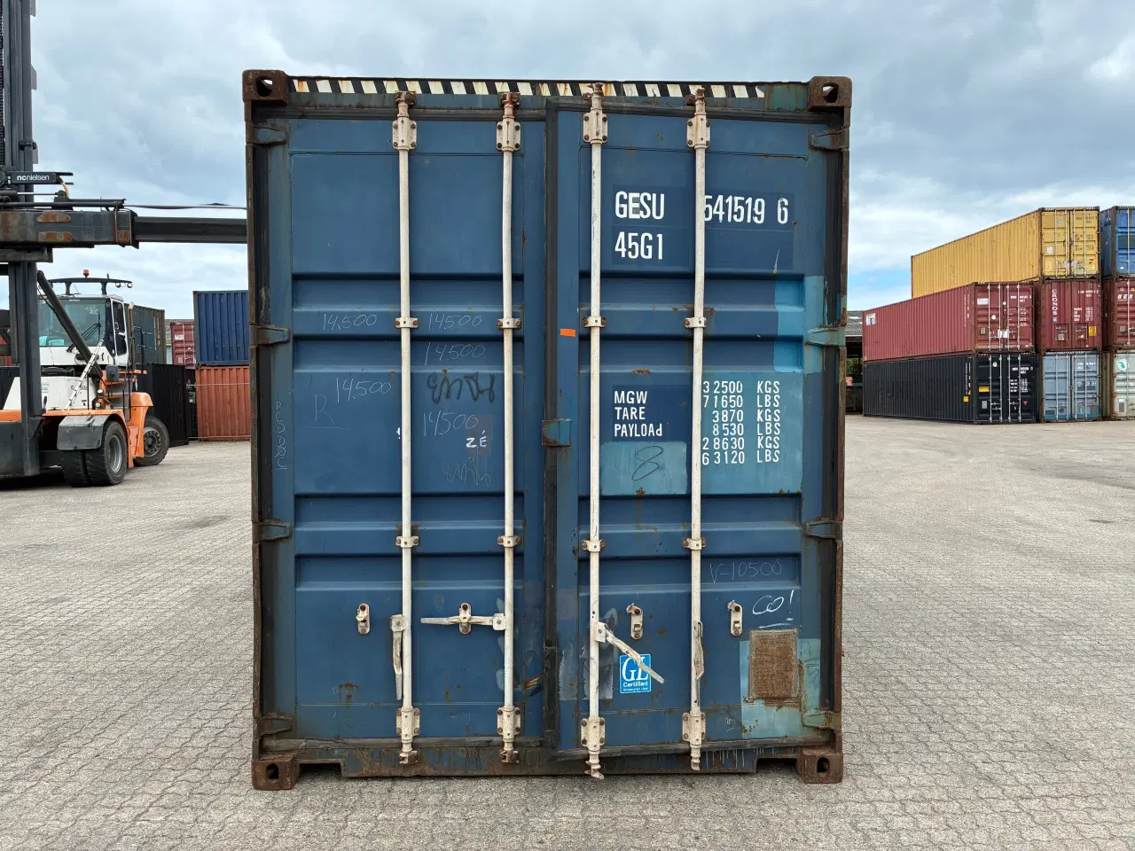 Billede 1 - Brugt 40 fods Container HC - GESU 541519-6