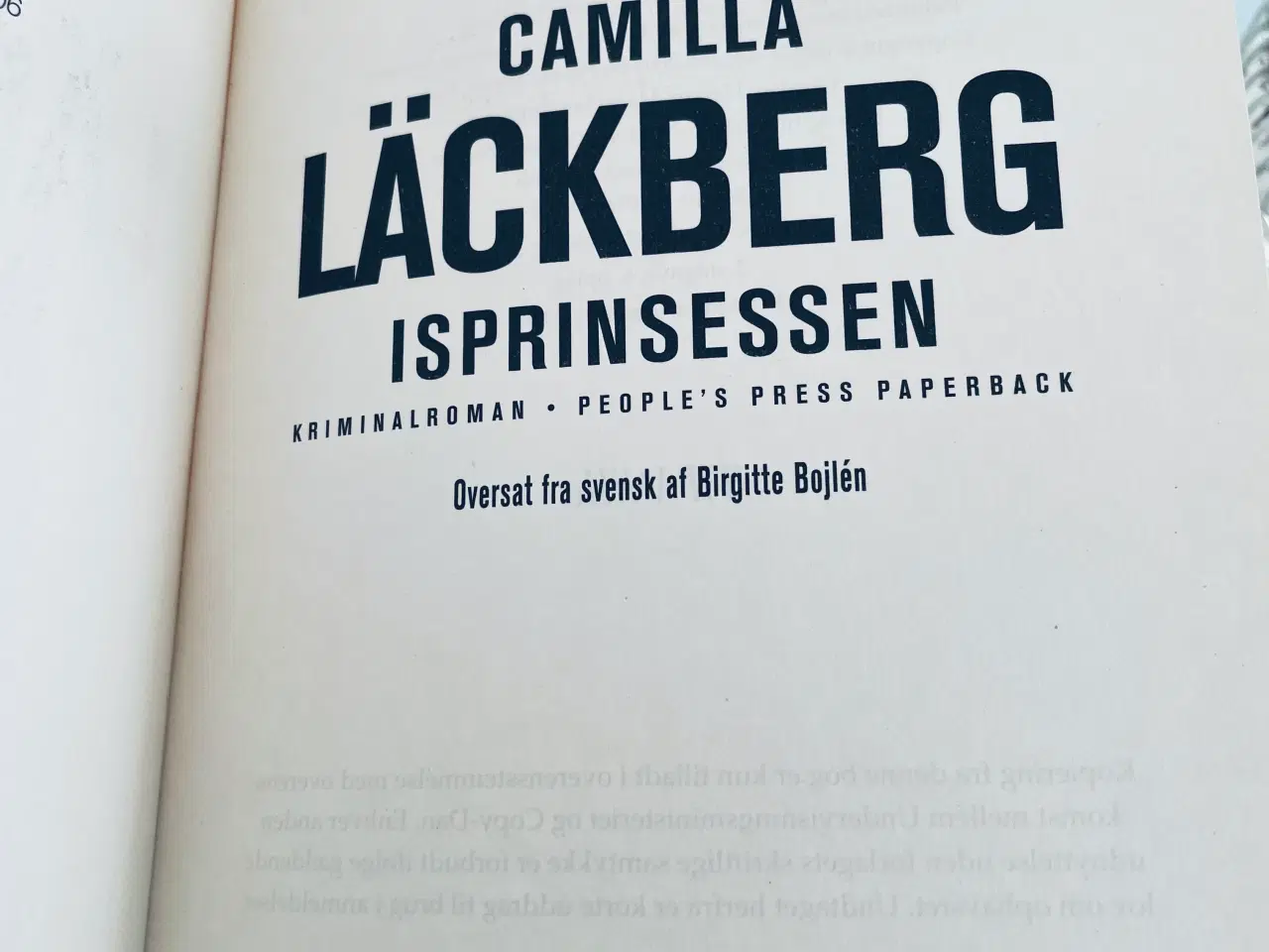 Billede 4 - Isprinsessen Camilla Läckberg