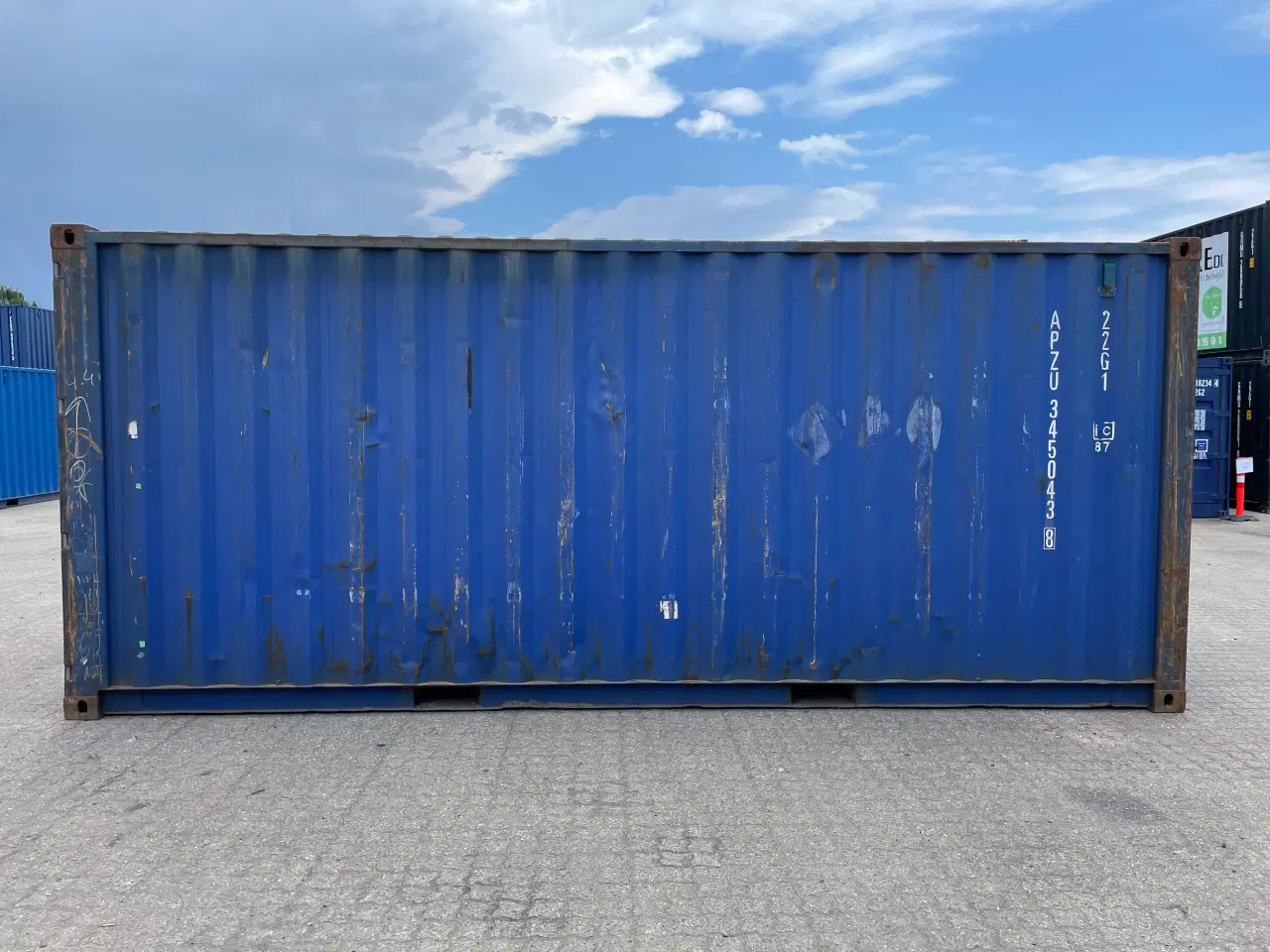 Billede 3 - 20 fods Container- ID: APZU 345043-8