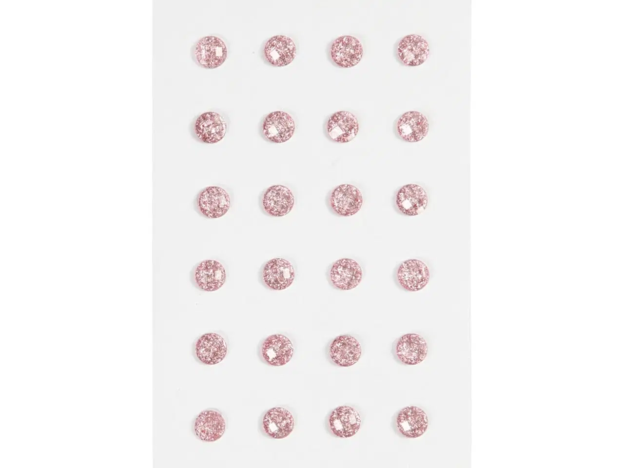 Billede 1 - Lyserøde Rhinsten 8 mm - 32 stk. til Kreative Projekter