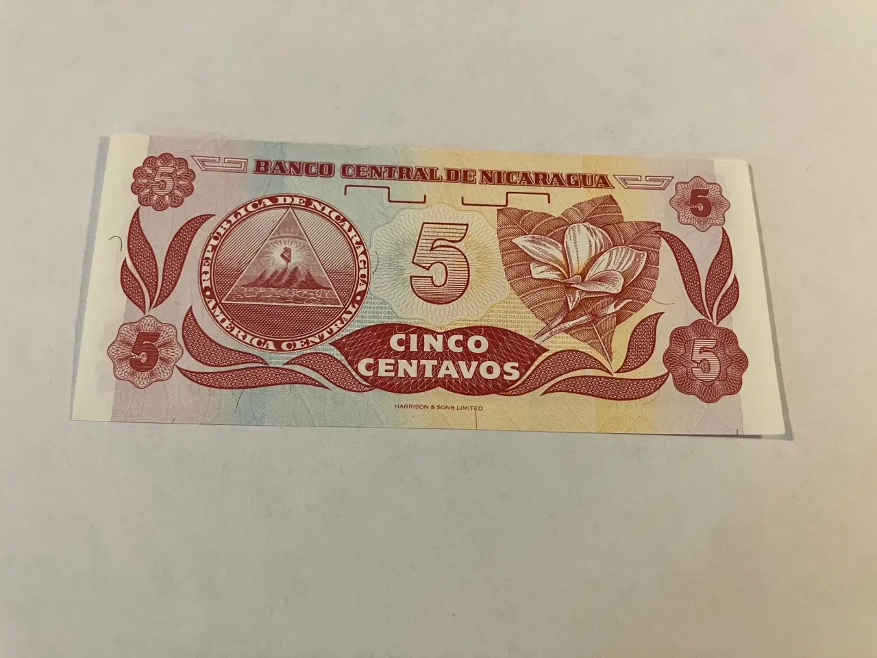 Billede 2 - 5 Centavos Nicaragua