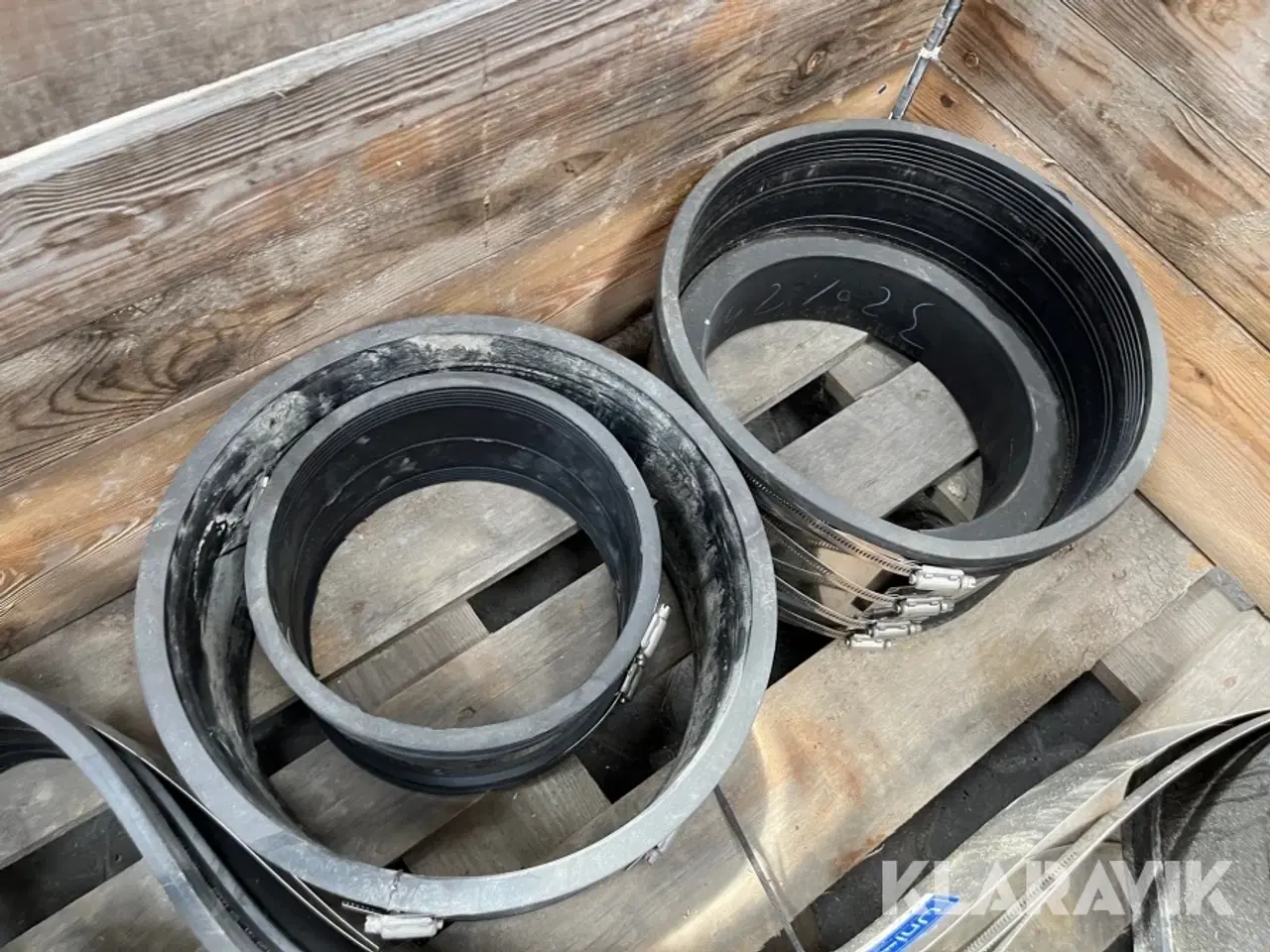 Billede 9 - Overgange, pakninger og endepropper - 4 paller