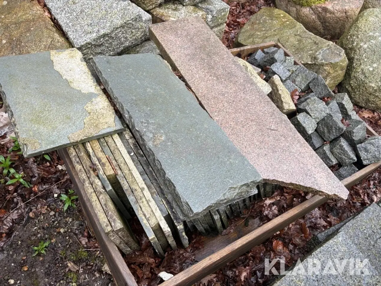 Billede 4 - Granitsten - blandet lot