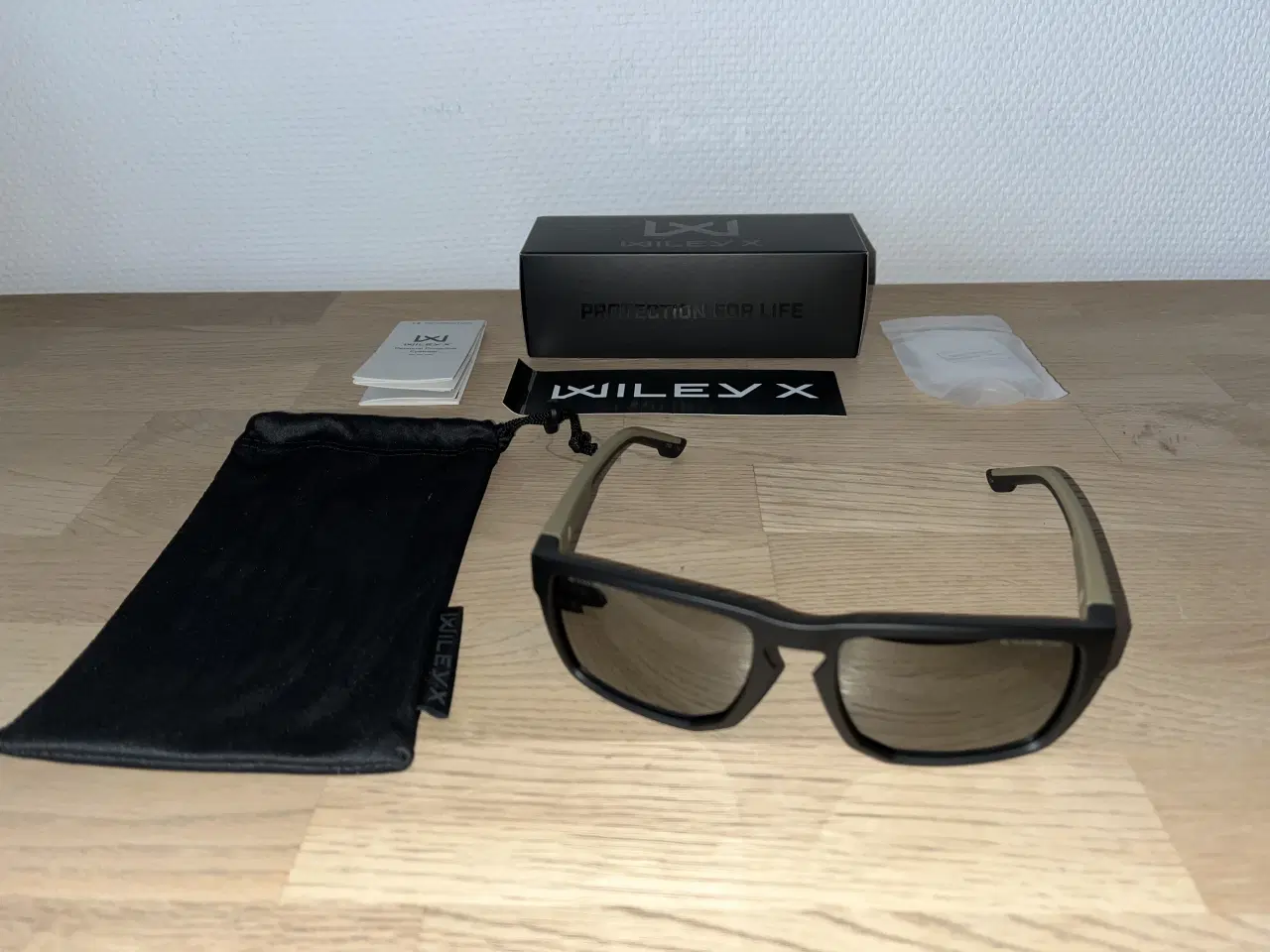 Billede 1 - HELT NYE WILEY X FOUNDER sikkerhedssolbriller