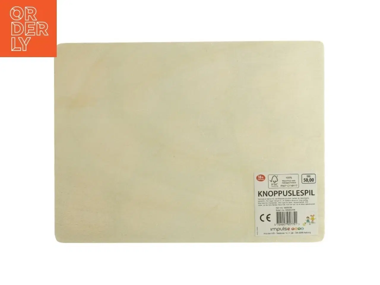 Billede 2 - puslespil med frugtmotiver (str. 30 x 22 cm)