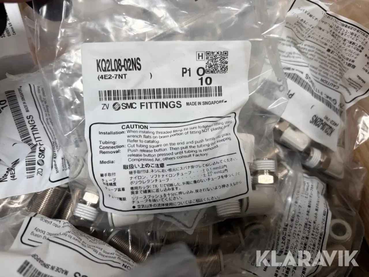 Billede 4 - Lot - cylindre og fittings - 1 palle