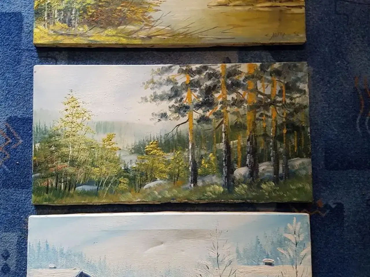 Billede 1 - 3 stk malerier