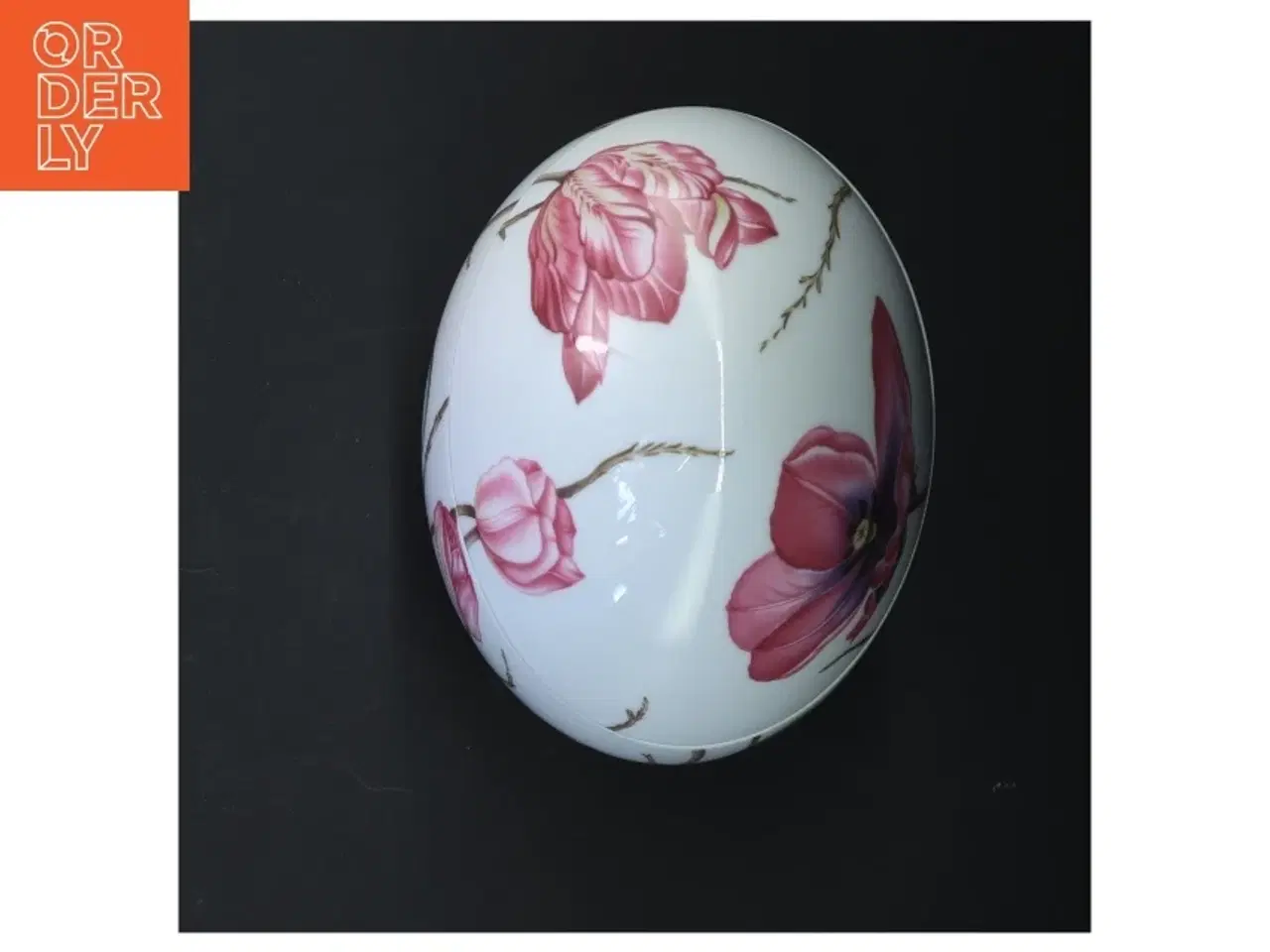 Billede 4 - Porcelænsæg med blomstermønster fra Royal Copenhagen (str. 20 cm)