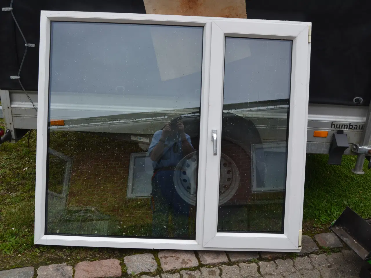 Billede 2 - Plast vindue dobbelt det ene med dreje / kip