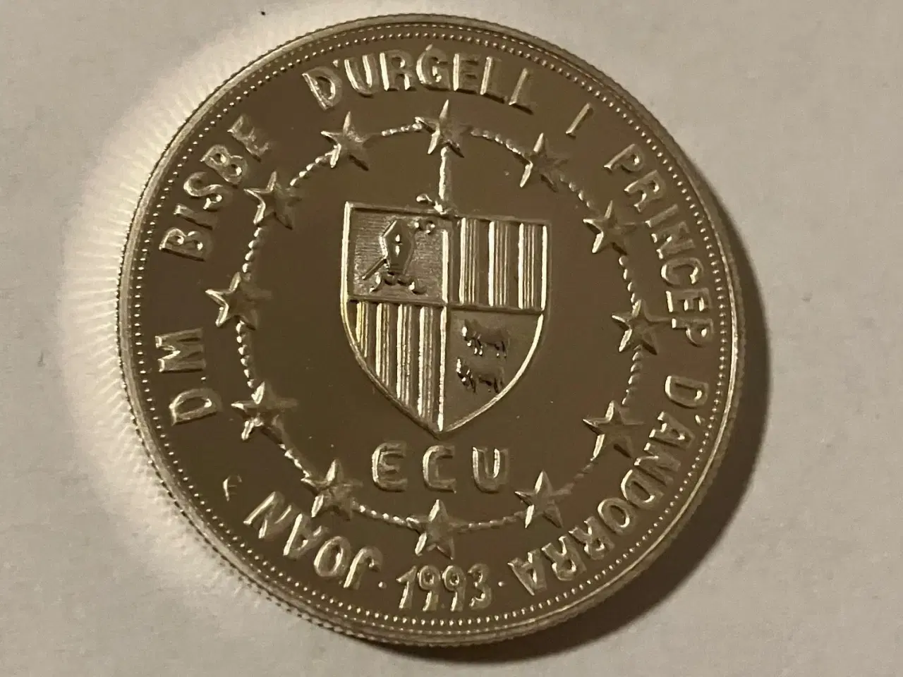 Billede 2 - 10 Diners Andorra 1993 - Low mintage