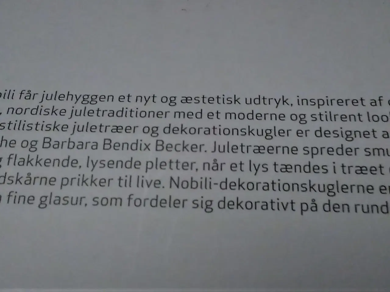 Billede 3 - Nobili fra Kähler.  Nobili dekorationskugler 3-pak