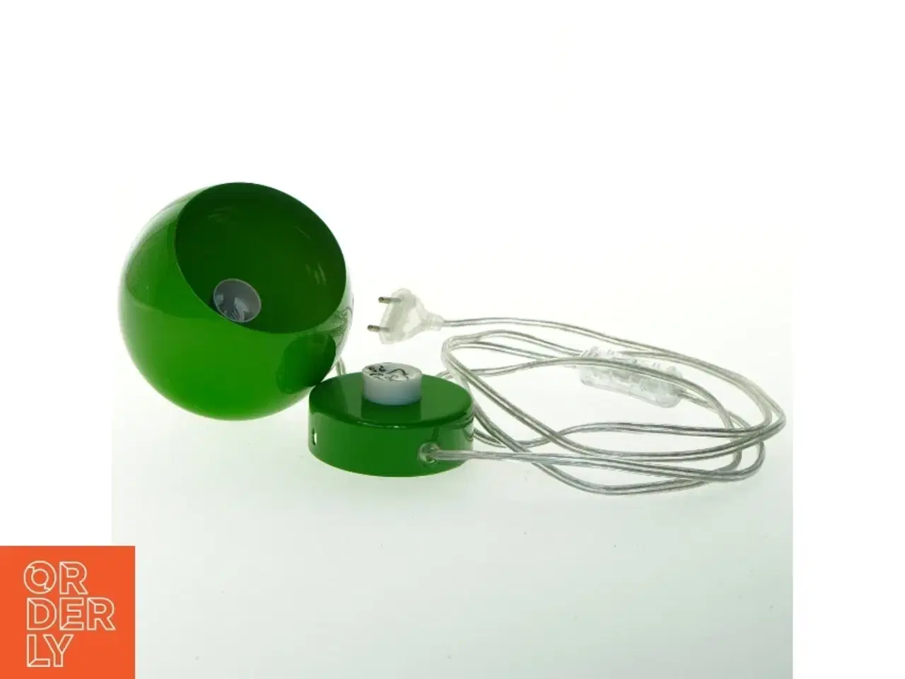 Billede 1 - Grøn lampe (str. 11x10 cm)