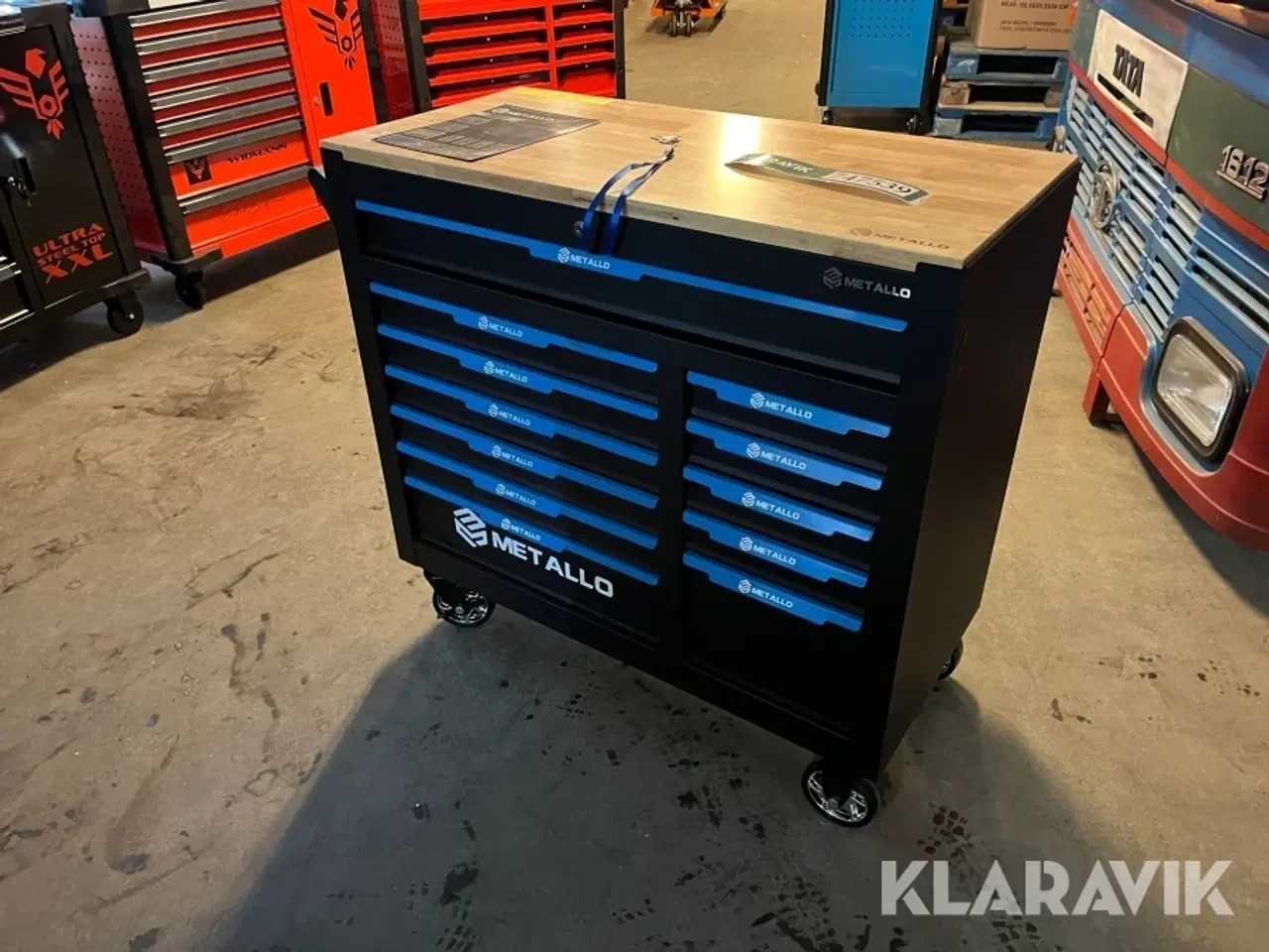 Billede 2 - Værkstedsvogn Metallo