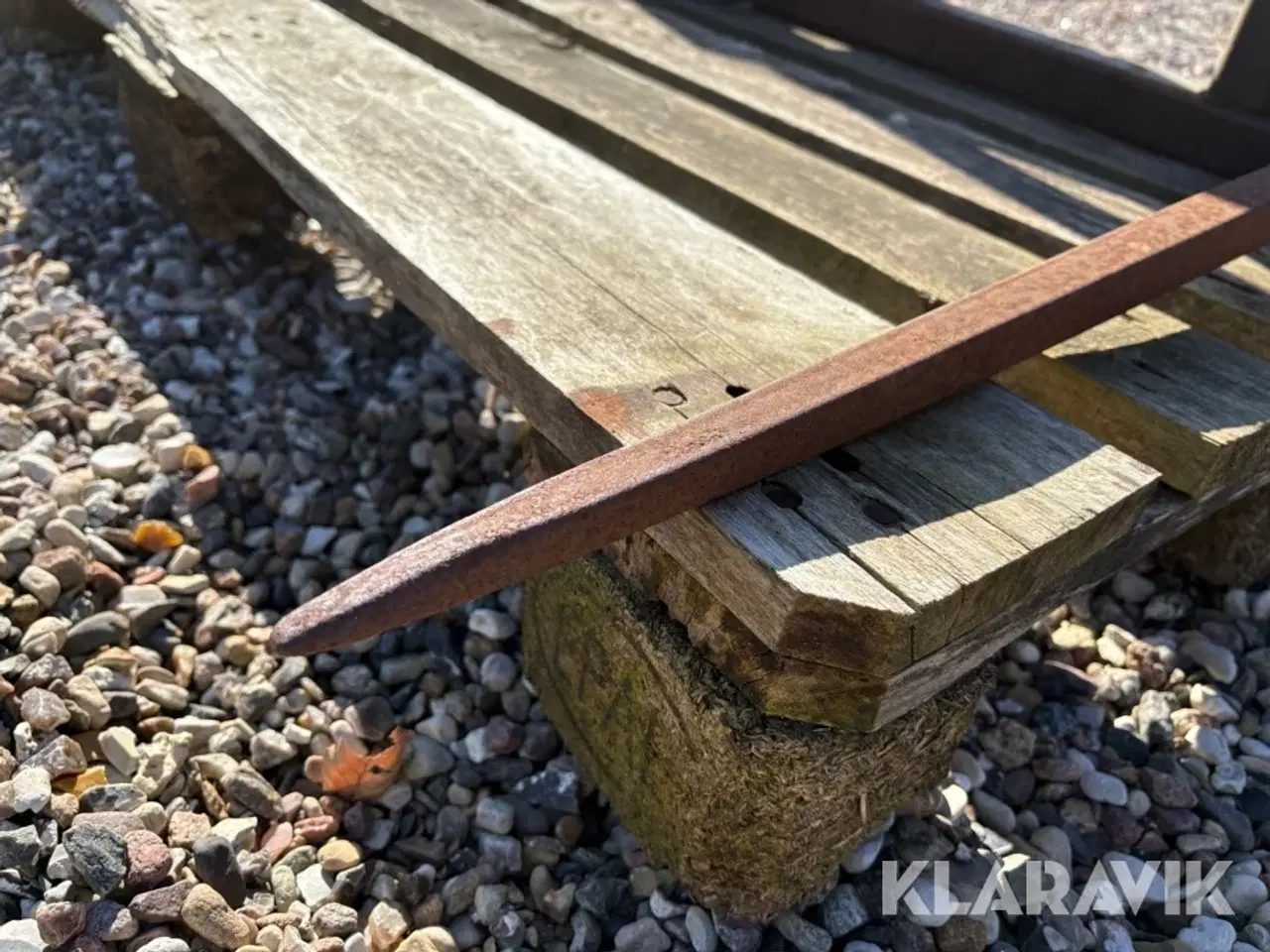 Billede 7 - Redskab Weidemann halmspyd med overramme