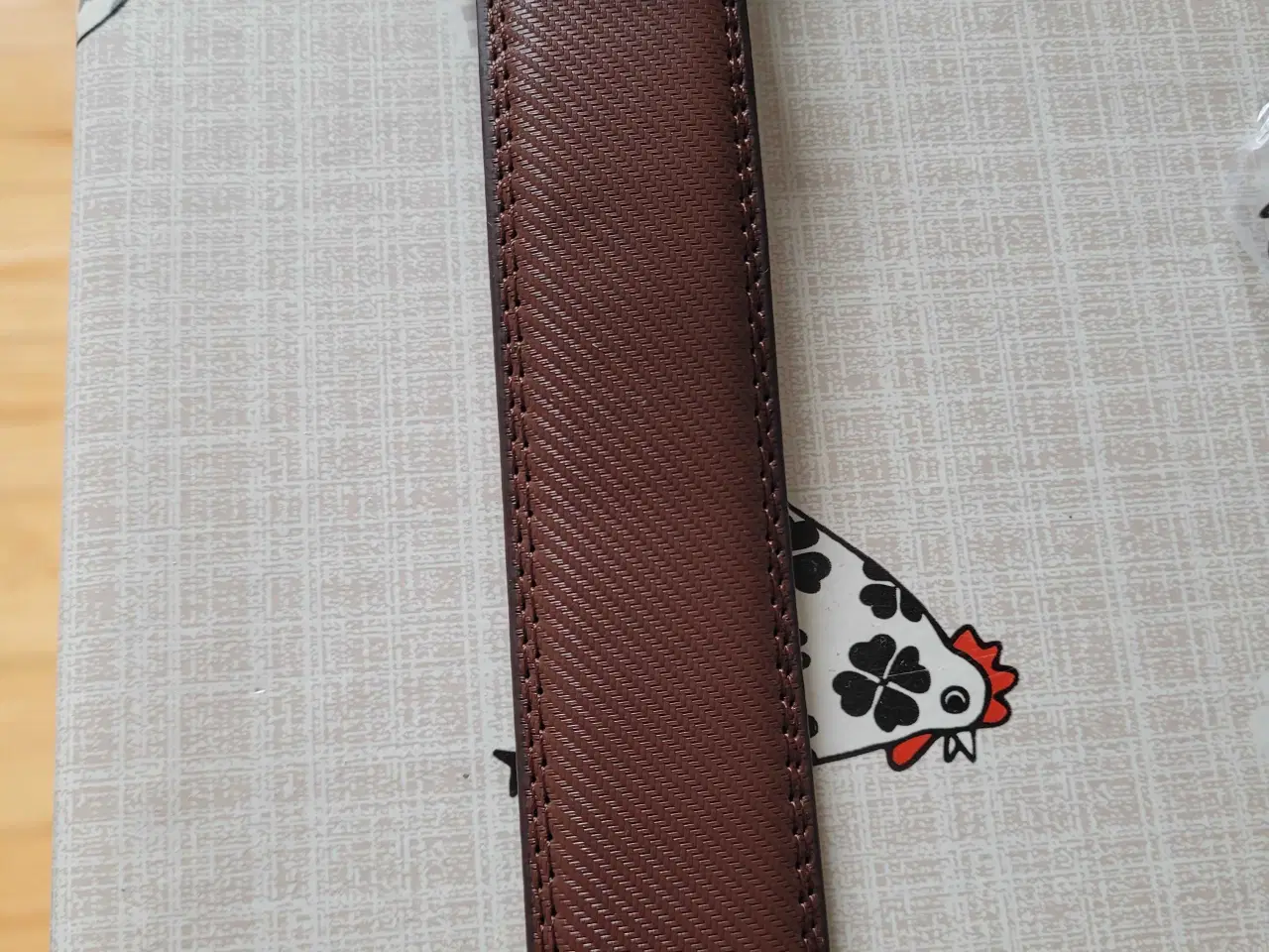 Billede 4 - Læder bælte. 