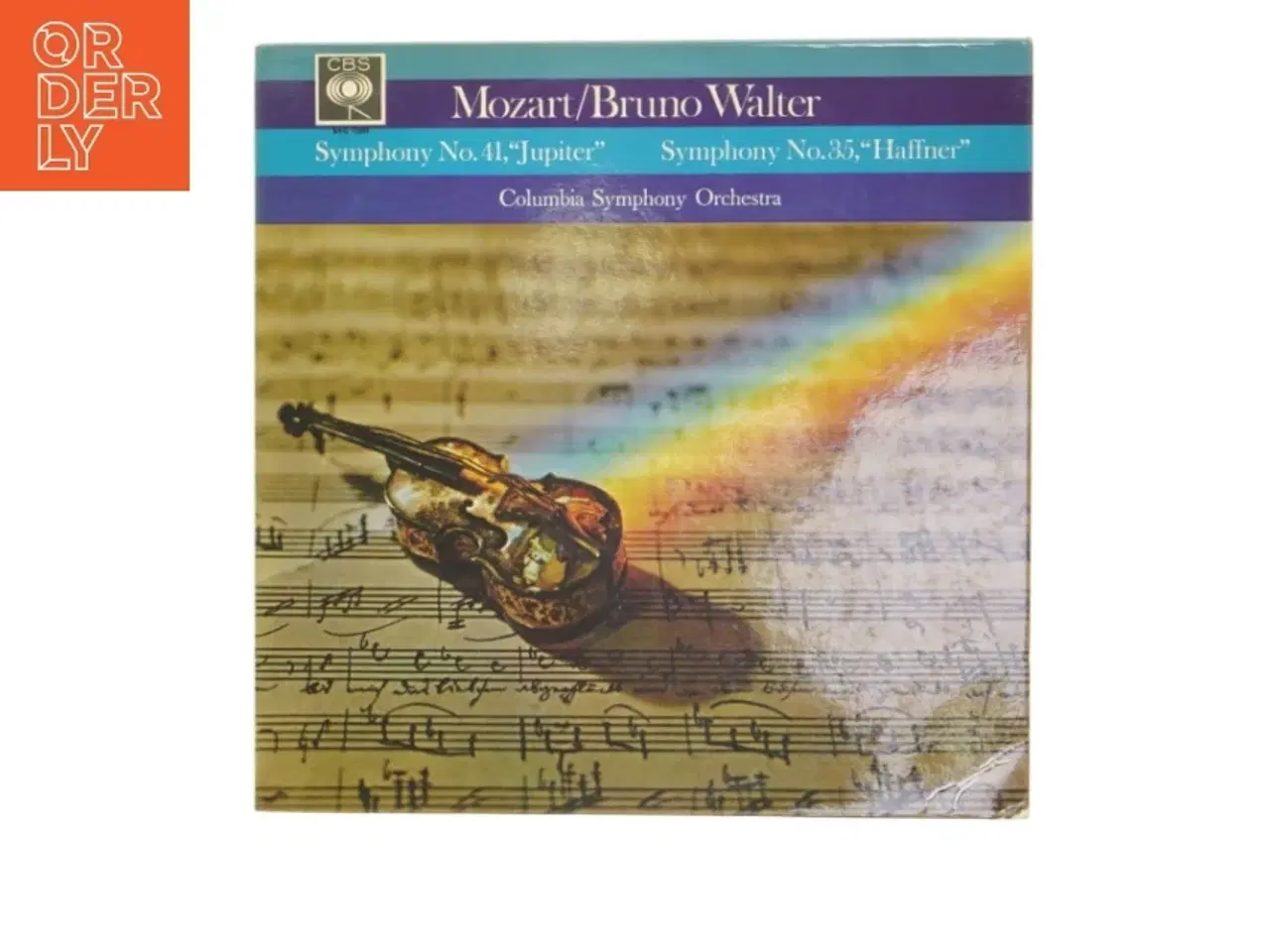 Billede 1 - Mozart Symphony No. 41 & 35 LP fra CBS