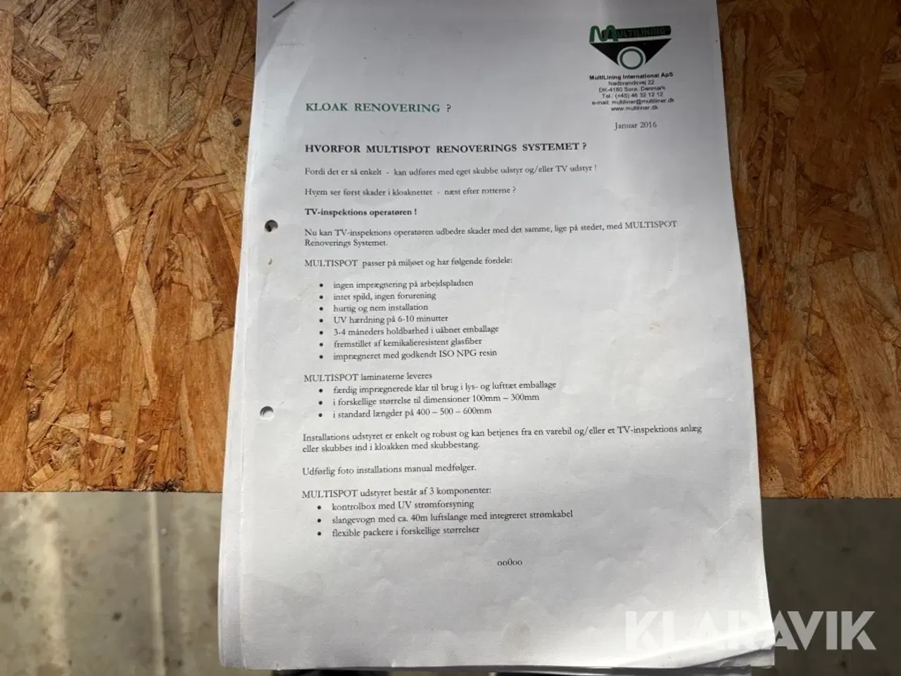 Billede 8 - Multispot renoverings system kloak