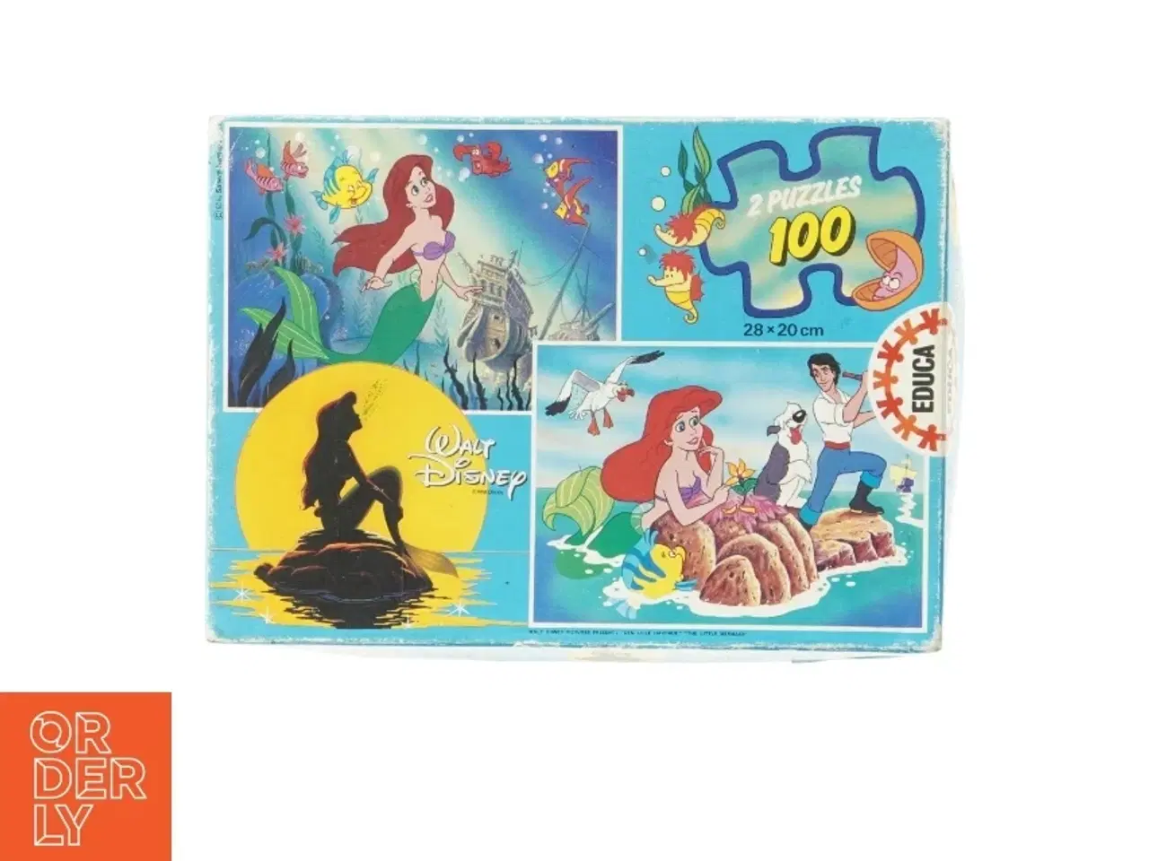 Billede 1 - Disney Puslespil fra Disney (str. 2 puslespil er 100 prikker. 28 x 20 cm)