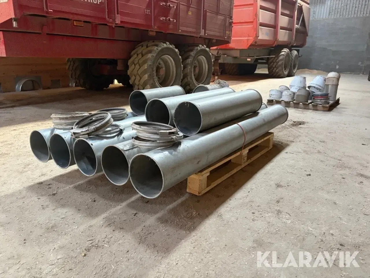 Billede 1 - Rør fra kornsystem Kongskilde