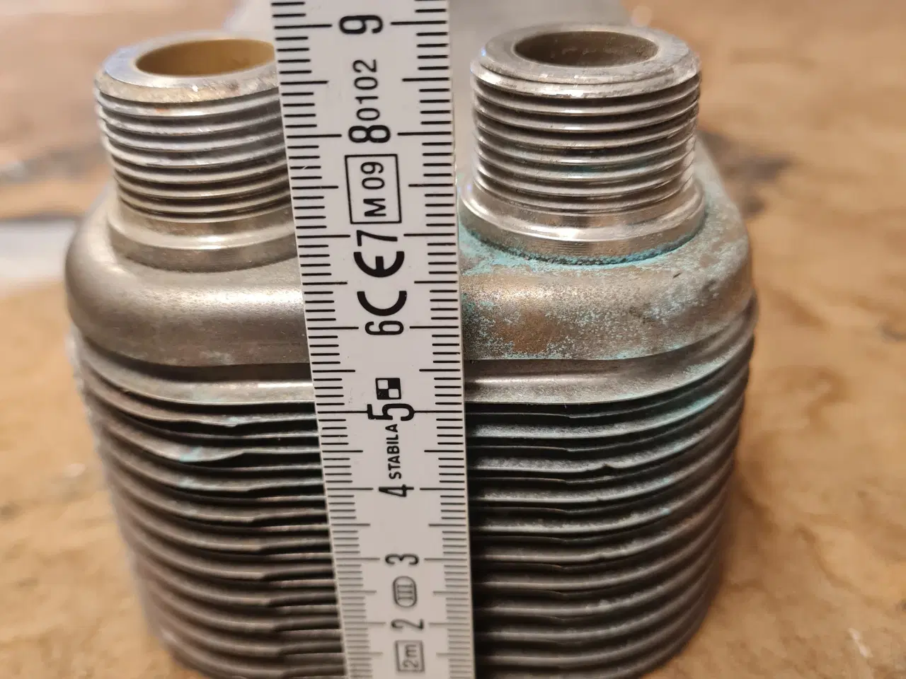 Billede 3 - Varmeveksler Danfoss Redan, kobberloddet