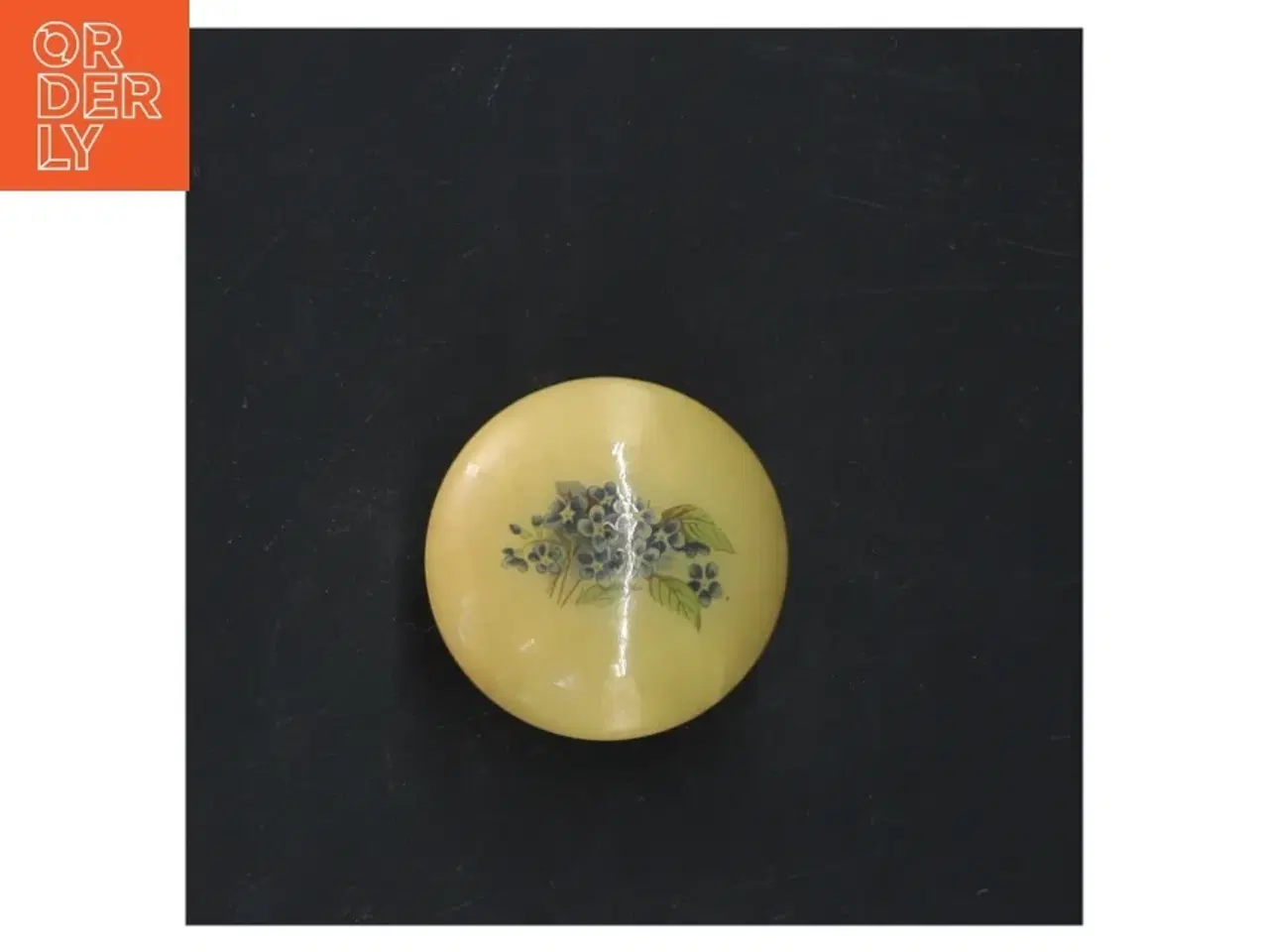 Billede 3 - Vintage Alabaster smykkeskrin (str. 4x4 cm)