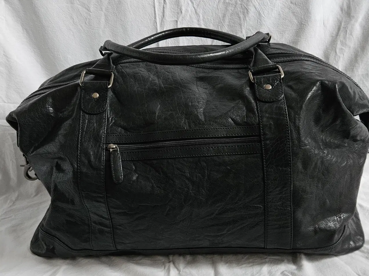 Billede 1 - Weekend taske i læder