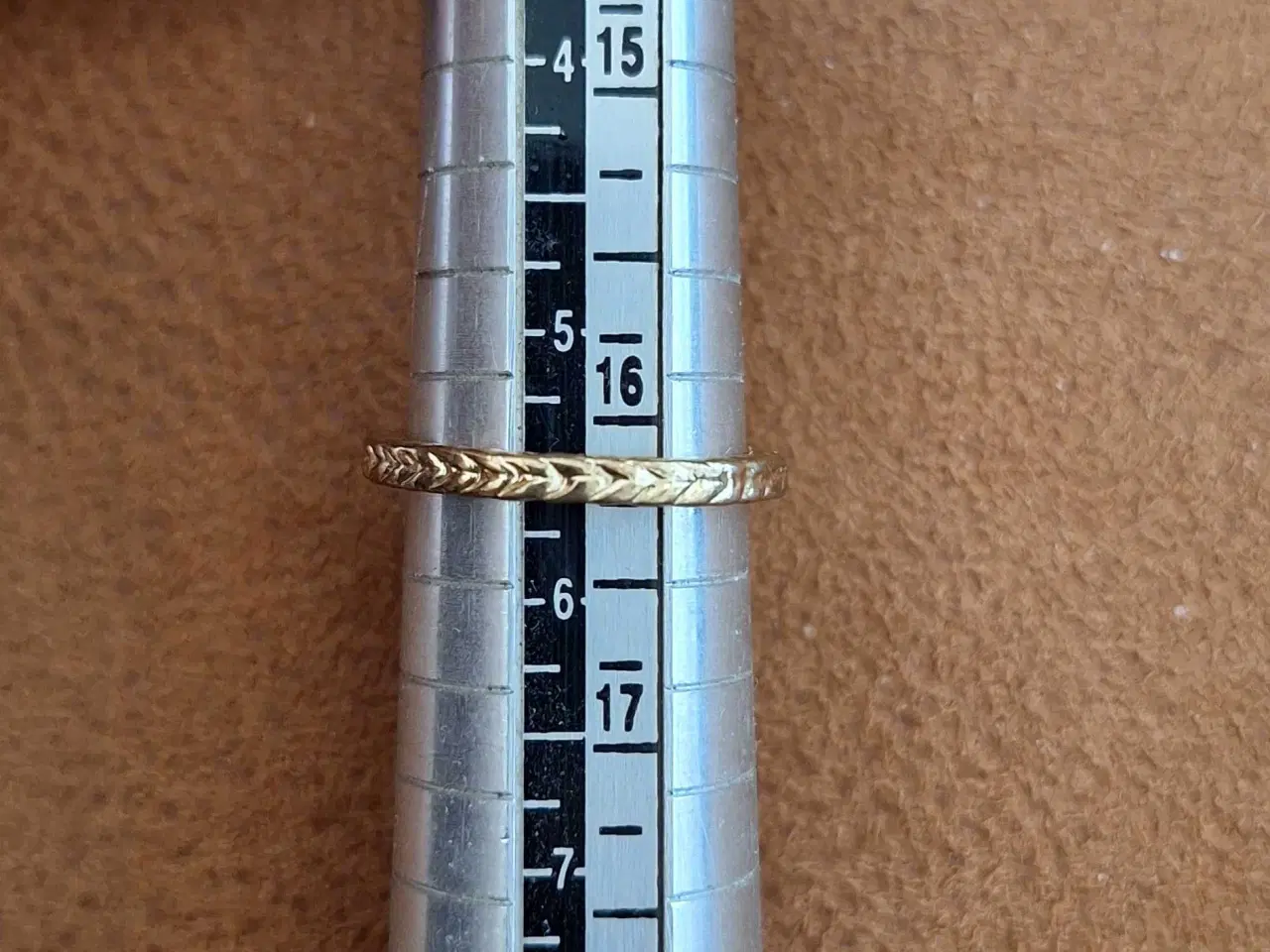 Billede 6 - Guldfarvet ring