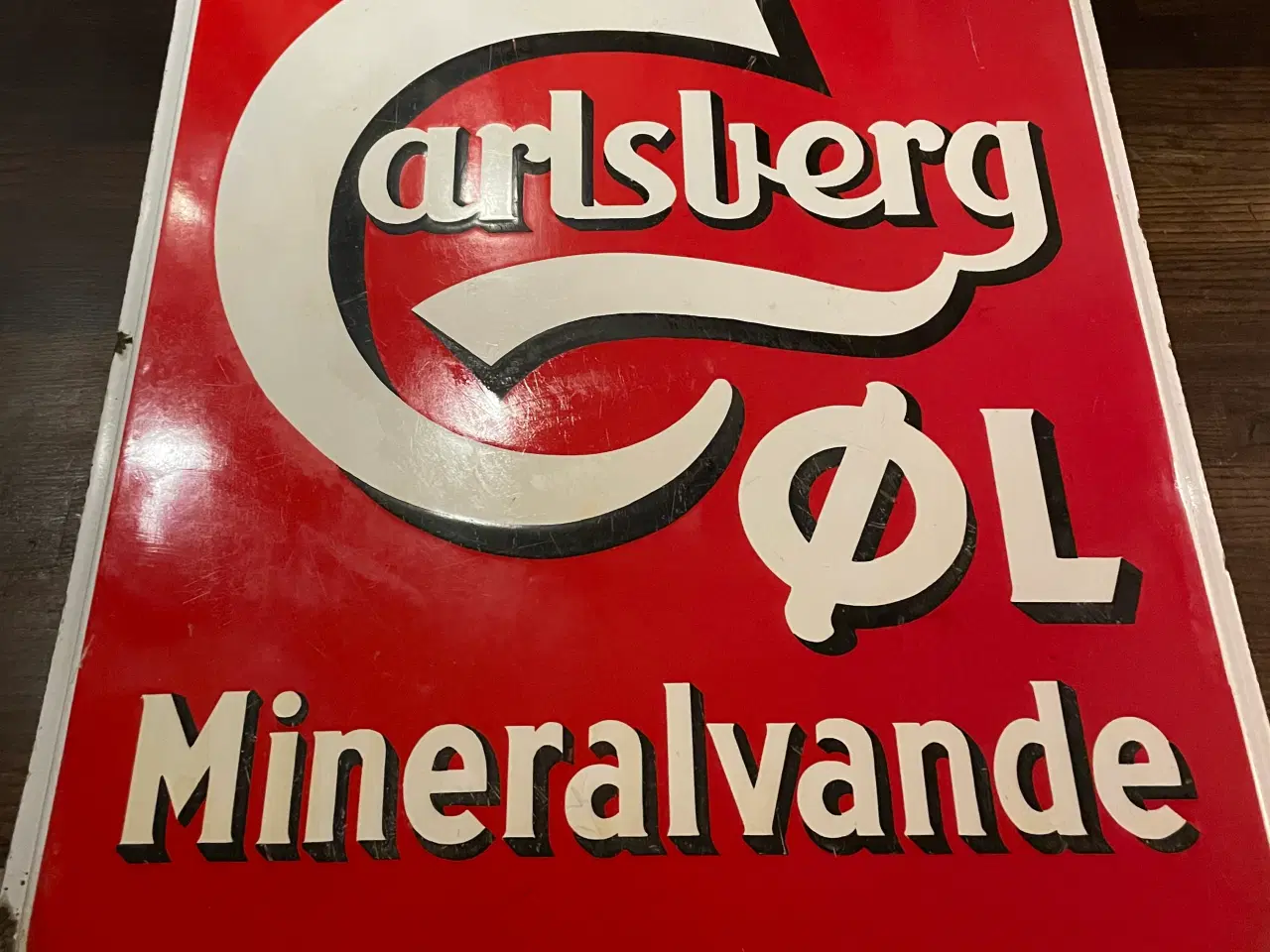 Billede 1 - Gl. emaljeskilt fra 1930' erne