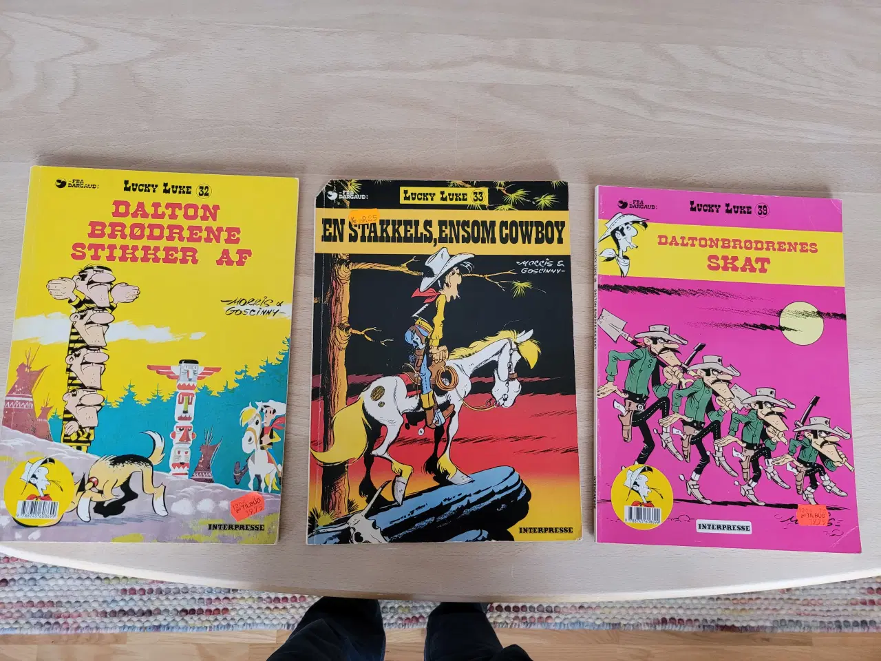 Billede 1 - Lucky Luke nr. 32, 33 og 39