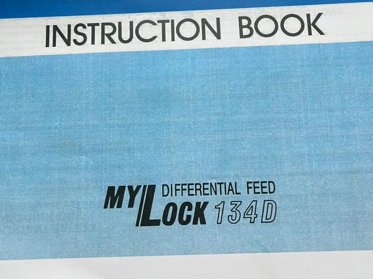 Billede 2 - Janome 134D Overlocker.