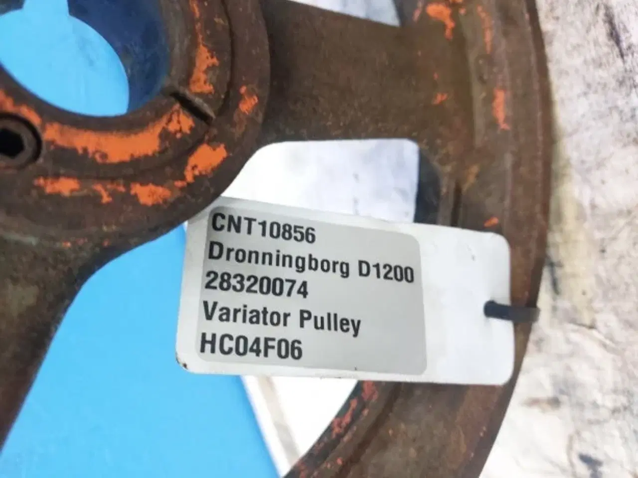 Billede 7 - Dronningborg D1200 Remskive 28320074